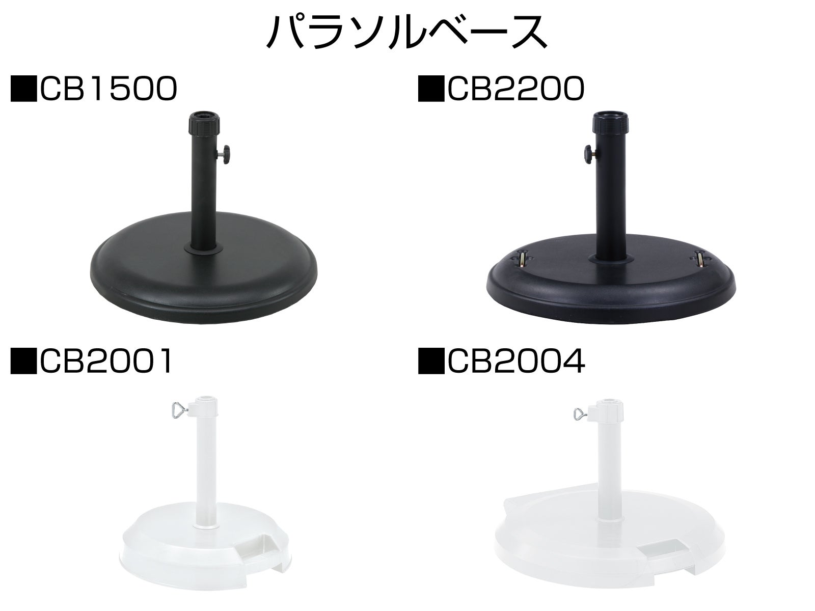 サンペット ステンレスパラソル